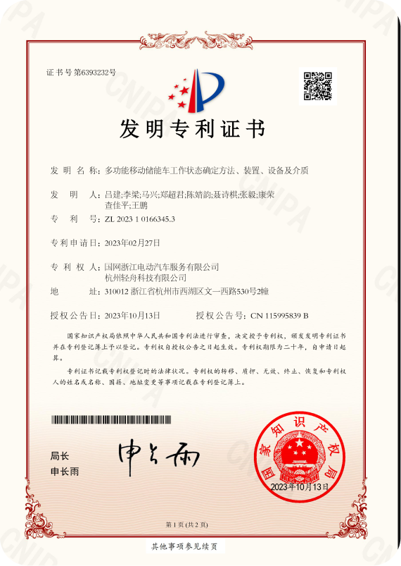 知识产权证书